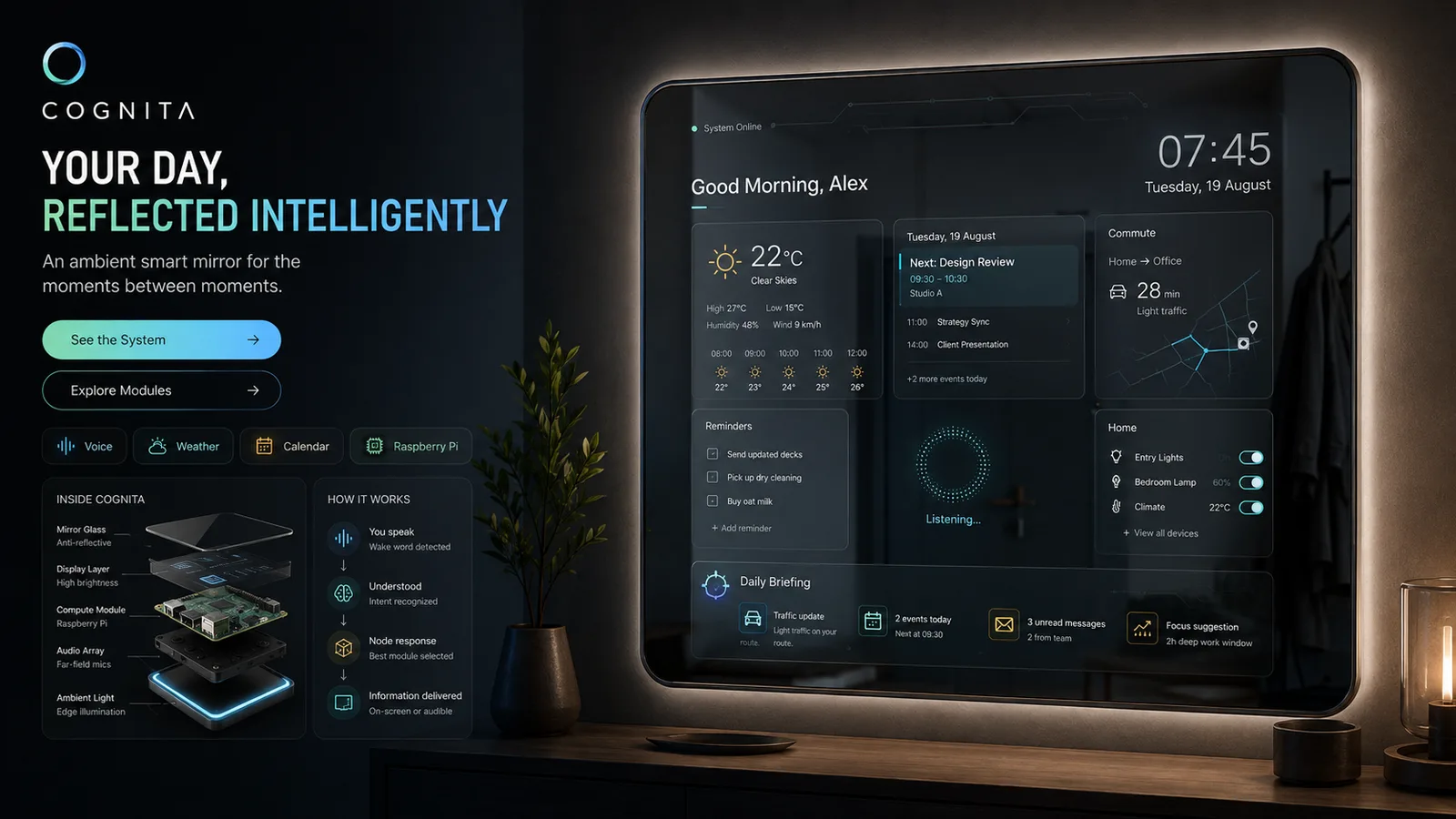 Cognita: IoT platform. — product interface