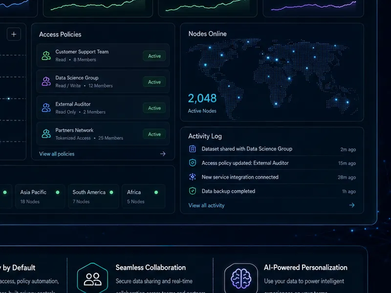 Coverchain: Web3 platform. — web app screen 2