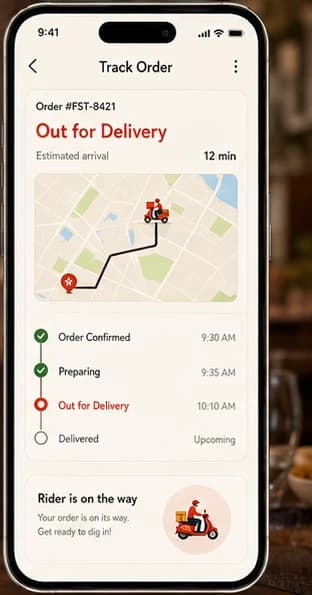 Eaterly: Custom application. — mobile app screen 3