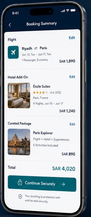 Excursia: Travel platform. — mobile app screen 3