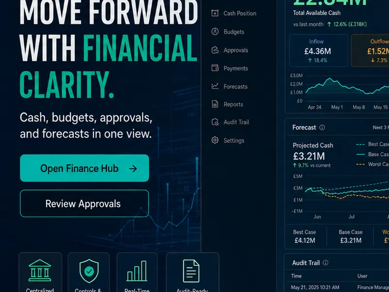Finstride: Custom application. — web app screen 1
