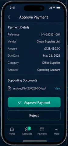 Finstride: Custom application. — mobile app screen 1