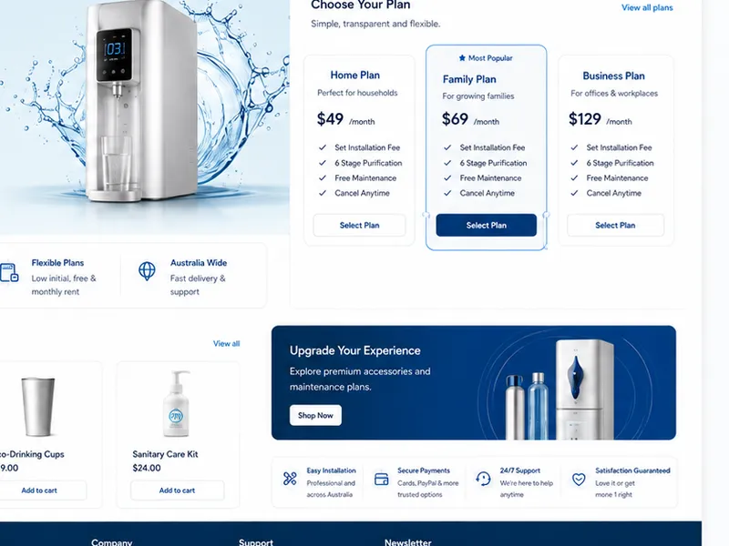 Hydroca: Fintech platform. — web app screen 2