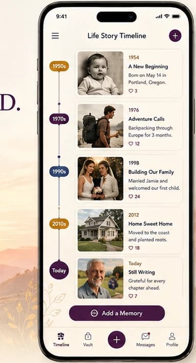 Lifeline: Media platform. — mobile app screen 1
