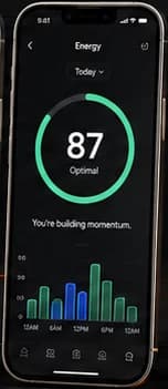 Nichely: IoT platform. — mobile app screen 2