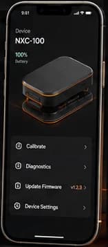 Nichely: IoT platform. — mobile app screen 3