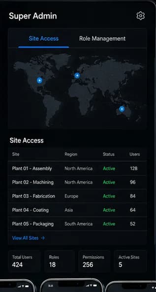 Ringscope: Operations platform. — mobile app screen 2