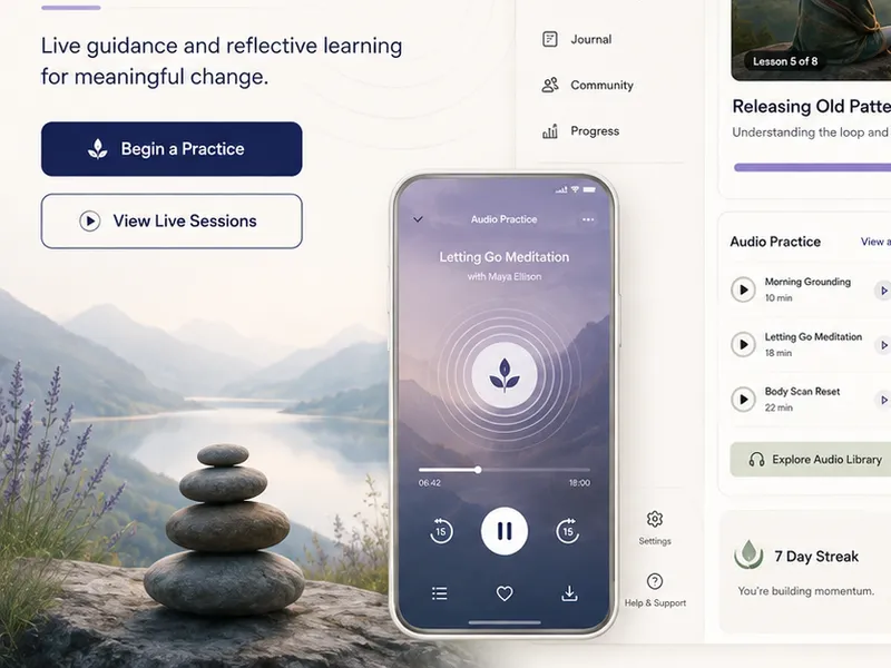 Riskguard: Education platform. — web app screen 1