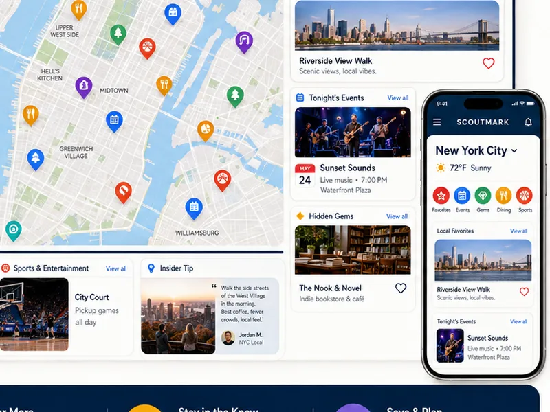 Scoutmark: Custom application. — web app screen 2