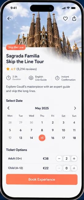 Tunewave: Travel platform. — mobile app screen 2