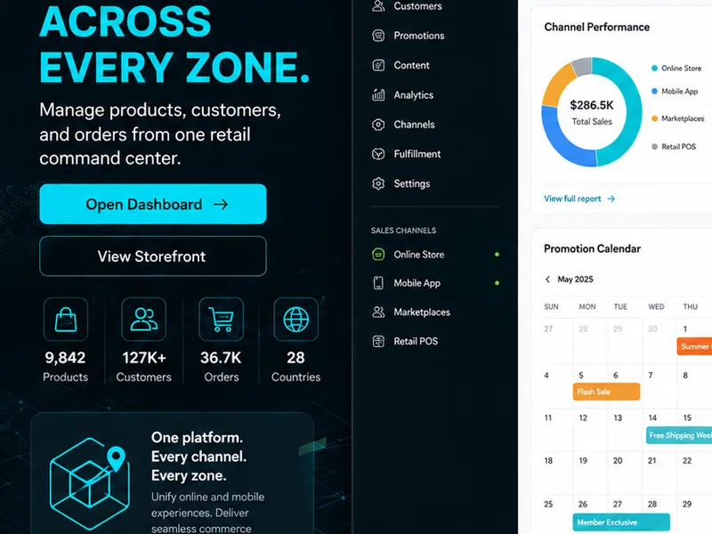 Zonely: Custom application. — web app screen 1